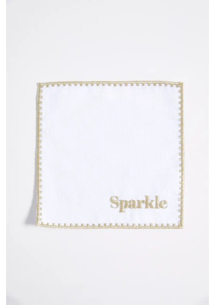 Sparkle  - Gold Kokteyl Peçetesi