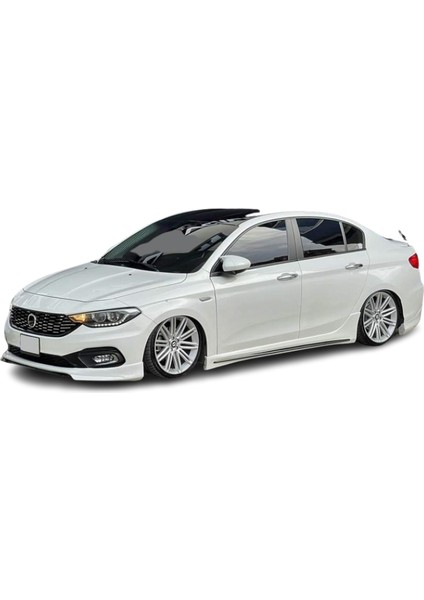 Fiat Egea (2015 - 2022) Custom Yan Marşpiyel Seti (Plastik)