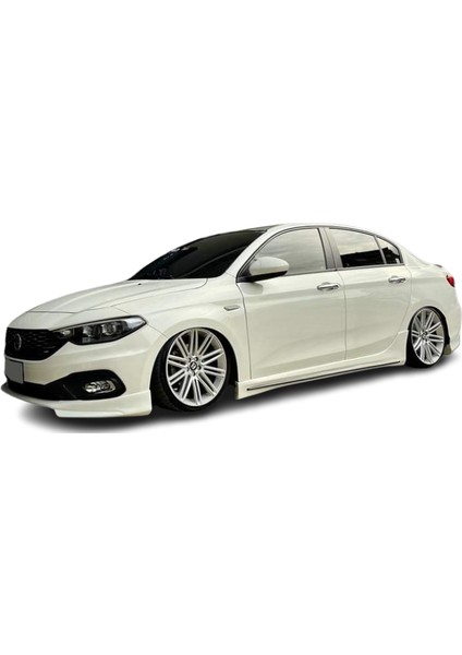 Fiat Egea (2015 - 2022) Custom Yan Marşpiyel Seti (Plastik)