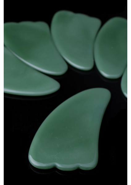 Gua Sha Aventurin Taşı - Yüz Cilt Masaj Taşı - MS0028 fiyatları