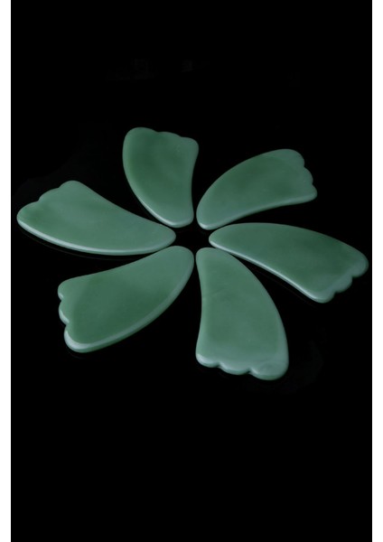 Gua Sha Aventurin Taşı - Yüz Cilt Masaj Taşı - MS0028 fırsatları