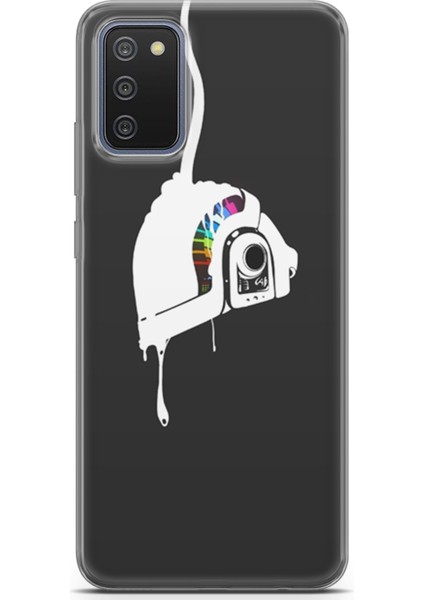 Samsung Galaxy M02S Kılıf Uv Baskılı Abxbi 4 Silikon Renkli Kask