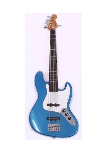 SJB62 /5/LPB 5 Telli Bas Gitar (Lake Placid Blue)