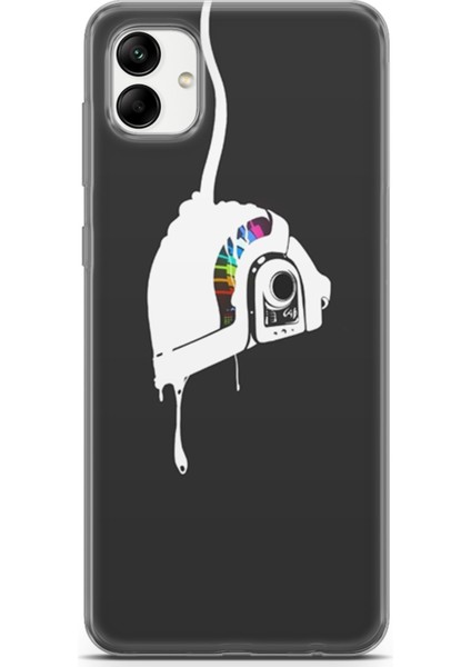 Samsung Galaxy M04 Kılıf Uv Baskılı Abxbi 4 Koruma Kılıfı Renkli Kask