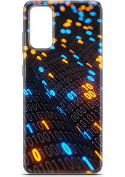 Samsung Galaxy S20 Kılıf Uv Baskılı Abxbi 5 Kapak Binary Kod fiyatları