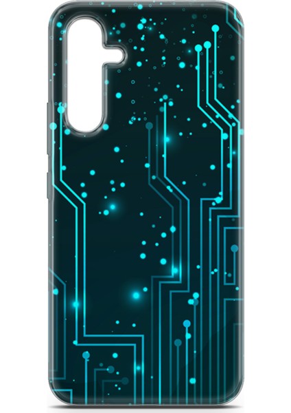 Samsung Galaxy A54 5g Kılıf Uv Baskılı Abxbi 7 Baskılı Devreler Tron fiyatları