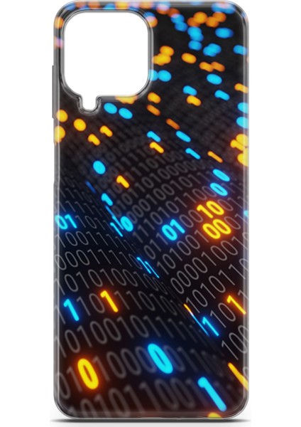 Samsung Galaxy M33 Kılıf Uv Baskılı Abxbi 5 Kapak Binary Kod fiyatları