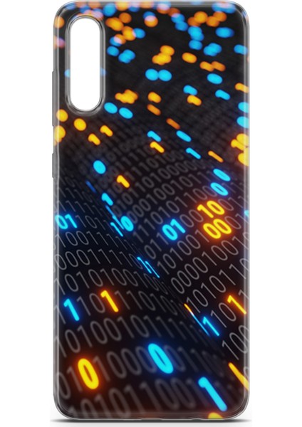 Samsung Galaxy A70 Kılıf Uv Baskılı Abxbi 5 Tasarım Binary Kod fiyatları