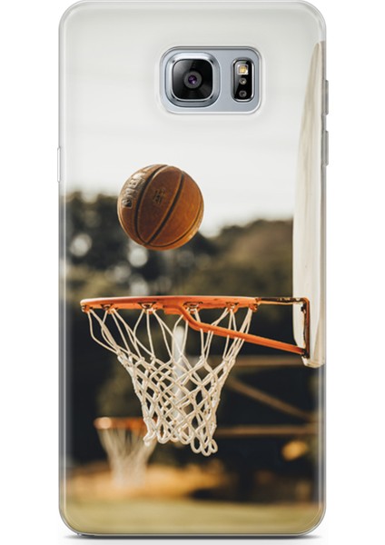 Samsung Galaxy Note 5 Kılıf Uv Baskılı Abxbi 9 Koruyucu Kılıf Basket Top