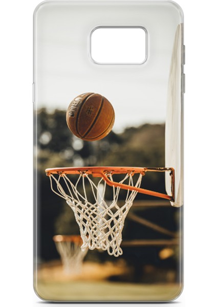 Samsung Galaxy Note 5 Kılıf Uv Baskılı Abxbi 9 Koruyucu Kılıf Basket Top