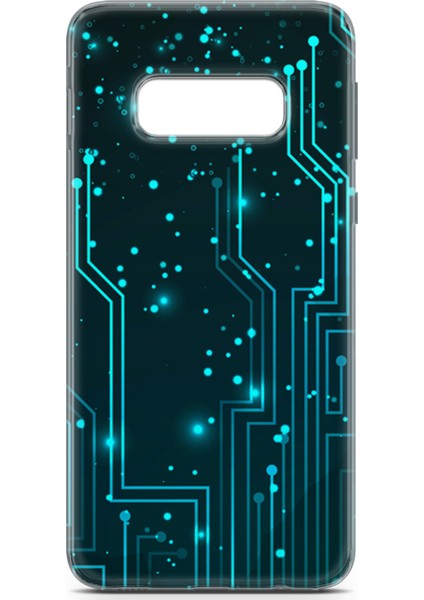 Samsung Galaxy S10E Kılıf Uv Baskılı Abxbi 7 Desenli Devreler Tron fiyatları