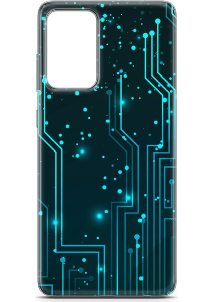 Samsung Galaxy A52 Kılıf Uv Baskılı Abxbi 7 Tasarım Devreler Tron fiyatları