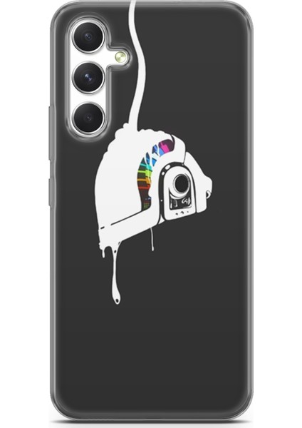 Samsung Galaxy A54 5g Kılıf Uv Baskılı Abxbi 4 Baskılı Renkli Kask