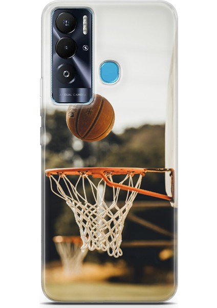 Tecno Pova Neo Kılıf Uv Baskılı Abxbi 9 Silikon Basket Top