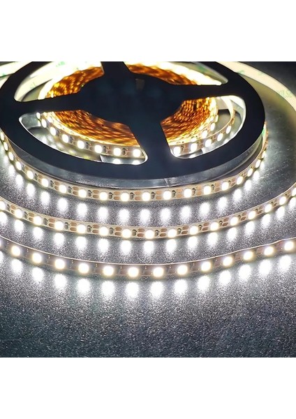 5 Volt 2835 120 Ledli 5 mm Şerit LED Beyaz 5 Metre