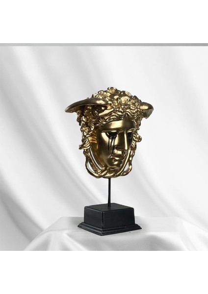 Medusa "dark Tears" Heykel, Büyük Boy Büst, Özel Tasarım Dekoratif Heykel, Medusa fırsatları