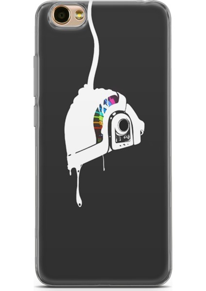 Vestel Venüs E3 Kılıf Uv Baskılı Abxbi 4 Telefon Kabı Renkli Kask