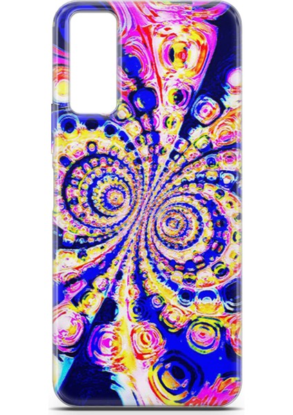 Vivo Y11S Kılıf Uv Baskılı Abxbi 1 Tasarım Renkli Hipnoz fiyatları