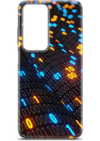 Xiaomi Redmi 10 Kılıf Uv Baskılı Abxbi 5 Kapak Binary Kod