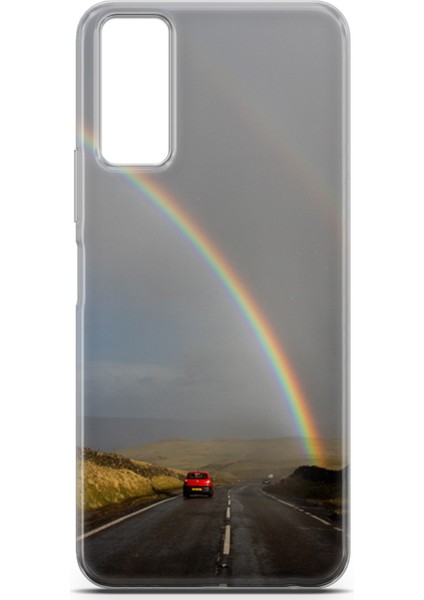 Vivo Y11S Kılıf Uv Baskılı Abxbi 6 Baskılı Gökkuşağı fiyatları
