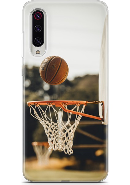 Xiaomi Mi 9 Pro Kılıf Uv Baskılı Abxbi 9 Tasarım Basket Top