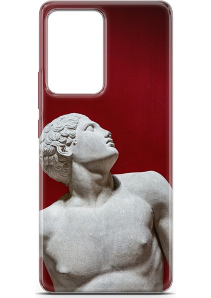 Xiaomi Mi 13 Lite Kılıf Uv Baskılı Abxbi 2 Telefon Kabı Heykel Kırmızı fiyatları