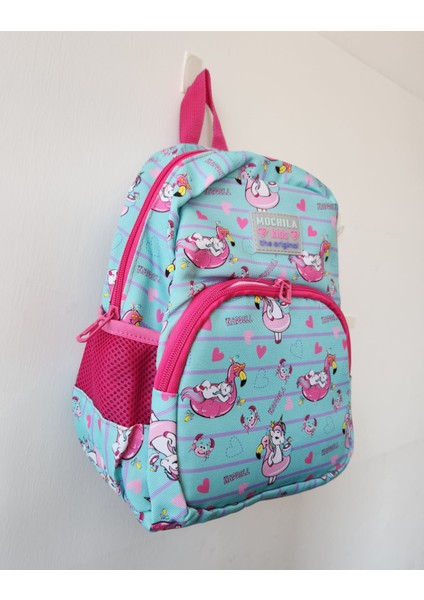 Unicorn Desenli Mint Yeşili Anaokulu Çantası fiyatları