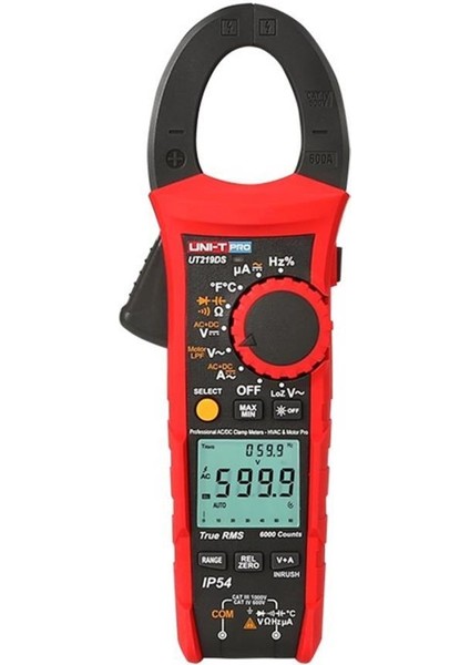UT219DS Ac/dc 600A True Rms Pensampermetre
