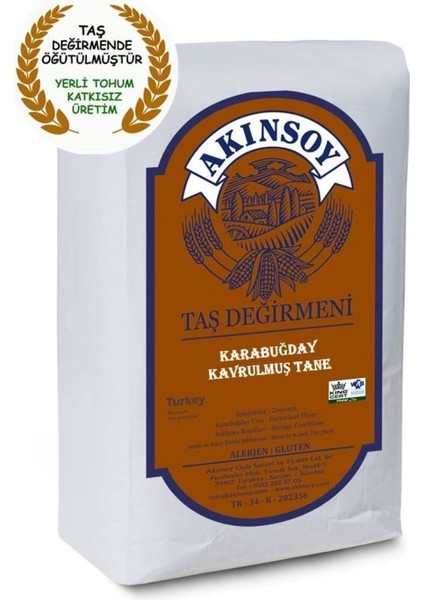 AKINSOY Karabuğday Kavrulmuş Tane 500gr