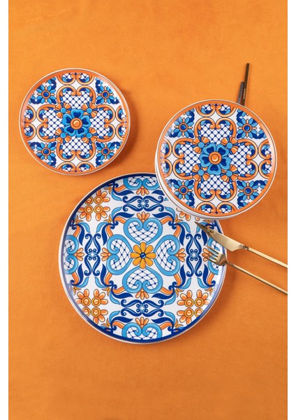 Stella Porselen 7 Parça Pasta Takımı