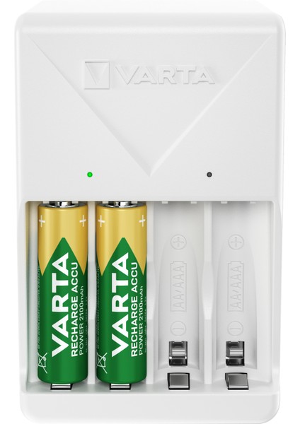 VARTA Plug Şarj Cihazı +4 adet 2100mAh AA Şarj Edilebilir Pil