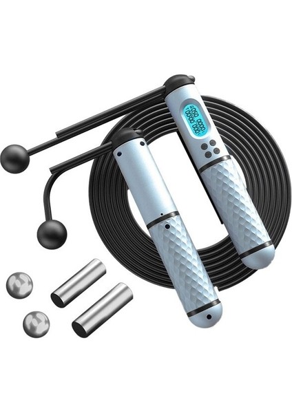 Akıllı Çift Amaçlı Kablosuz Atlama Ipi Yetişkin Fitness Sporları Ip Atlama Öğrenciler Ortaokul Giriş Sınavı Eğitimi Ip Atlama Sayma (Yurt Dışından)