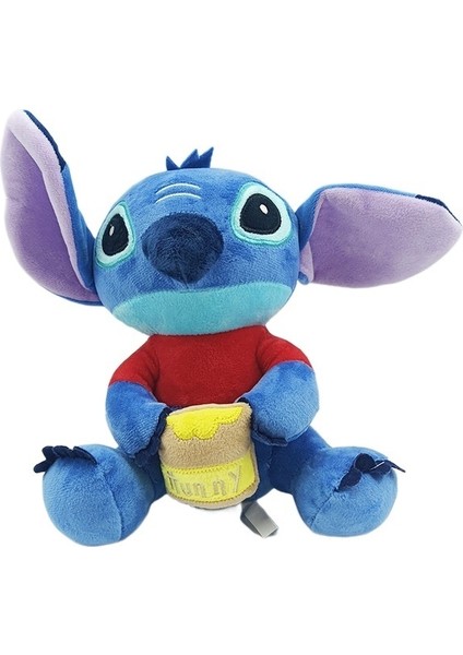 Stitch Peluş Oyuncak Bal Küpü Tutan Stitch Bebek (Yurt Dışından)