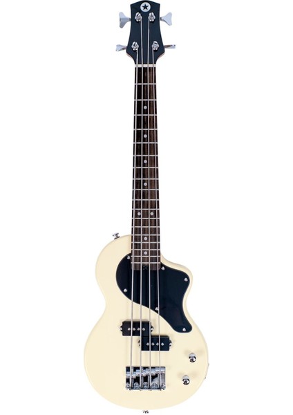 Carry-On St Travel Bas Gitar (Vintage White)