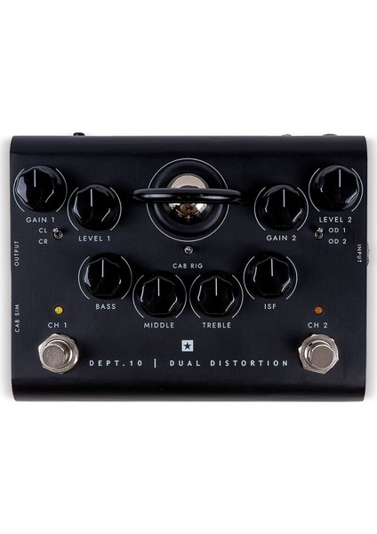Blackstar Dept. 10 Dual Distortion 2-Kanal Tube Distortion Pedalı AMPED 2