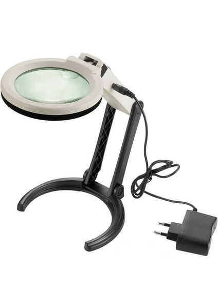 LED Işıklı Masaüstü Katlanabilir Büyüteç MG3B-1B