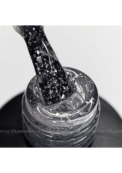 Silver Flake Top - 8 ml Glossy Top Coat