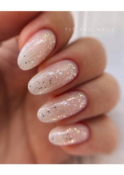 Silver Flake Top - 8 ml Glossy Top Coat