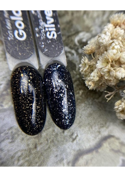 Silver Flake Top - 8 ml Glossy Top Coat