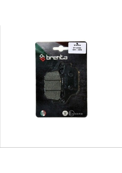 Trıumph Tiger 800 Arka Fren Organik 1 Takım Balata Brenta