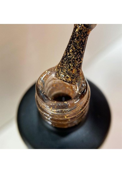 Gold Flake Top - 8 ml Glossy Top Coat