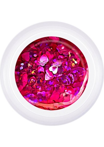 Nail Art Jel Gel Galaxy Hearts 5 gr