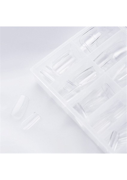 GEL Tips, Şeffaf (Küt), kutuda 240 adet