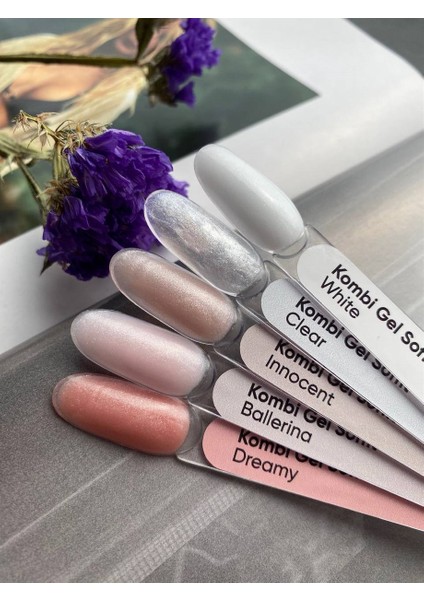 Soffit Clear Kombi jel - Pırıltılı Yarı Şeffaf Kombi Jel fırsatları