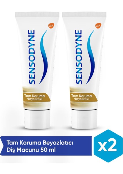 Tam Koruma Diş Macunu 50 ml x 2'li Set