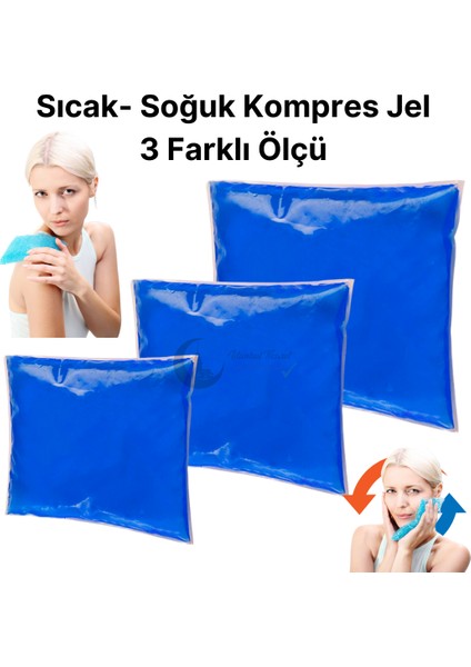 Sıcak-Soğuk Kompres Jel- 3 Farklı Ölçü M-L-Xl Ebat