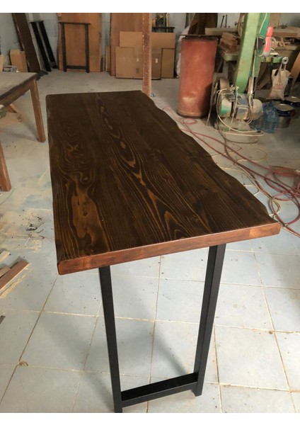 Kütük Ağaç Bar Masa 150 x 60 Cm