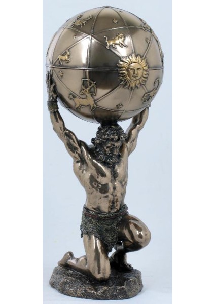 Veronese Biblolar › Wise Mitoloji & Tarih-Wıse Atlas Hediye Kutusu-14*13,5*32,5 CM-JWU74773A4– Dekoratif Obje ve Koleksiyonluk Model