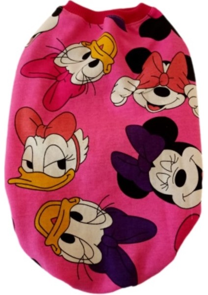 Minnie Mouse Desenli Pembe Kedi Köpek Kıyafeti Giyimi Xxlarge/xxl/beden 5 fiyatları