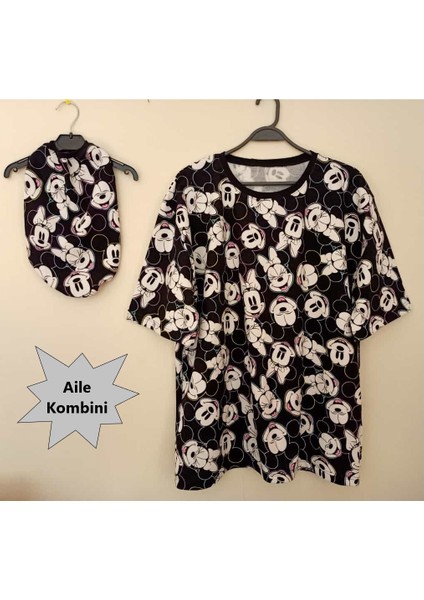 Sahibi ile Uyumlu Aile Kombini Minnie Mouse Desenli Kedi Köpek Kıyafeti Giyimi Large/l/beden 3 fiyatları